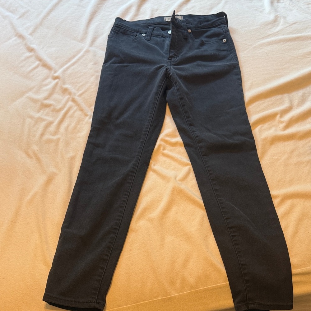 Madewell black skinny jeans